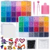 2.6mm Fuse Beads Craft Kit, 26000PCS 48 Colors with Accessories