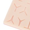 Suture Practice Pad Reusable Silicone Sature Training Skin Pad with