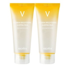 Vitamin Brightening Sleeping Pack Sleeping Pack (2) Sleeping Cream / 비타민 브라이트닝 슬리핑팩수면팩수면크림 2개