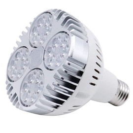 LEDHOLYT 35W(75w Equivalent) PAR30 24pcs LEDs Warm White Spotlight Bulb E26 Project Tracking Light 24 Degree Beam (35W, Warm White)