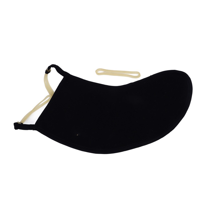 Violin Shoulder Rest Pad Adjustable Chinrest Soft Cover Protector Non