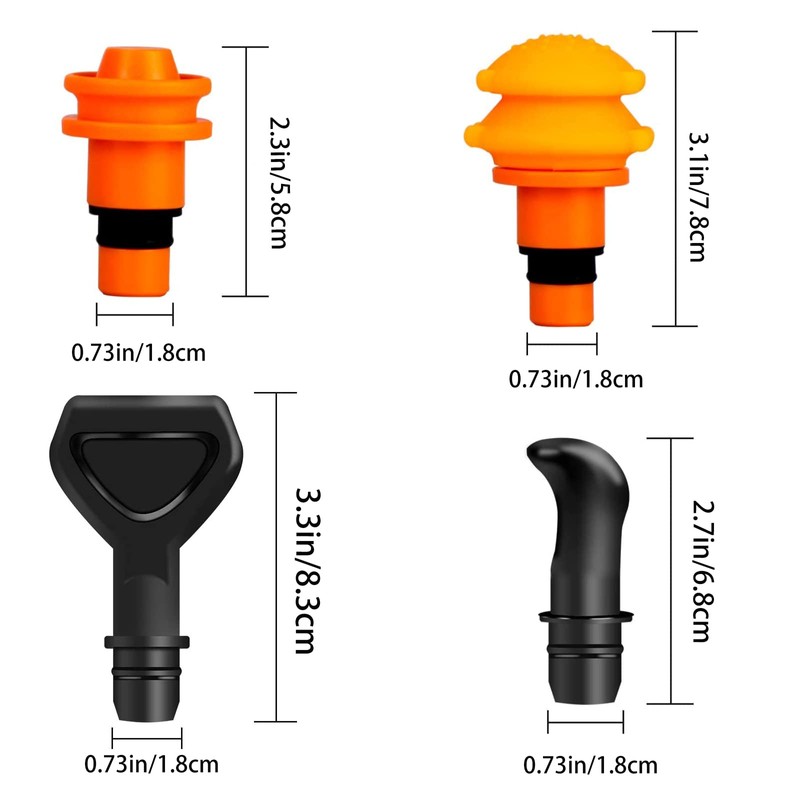 Massage Gun Head, 9 Pieces Massage Head, Fascia Tool, Interchangeable