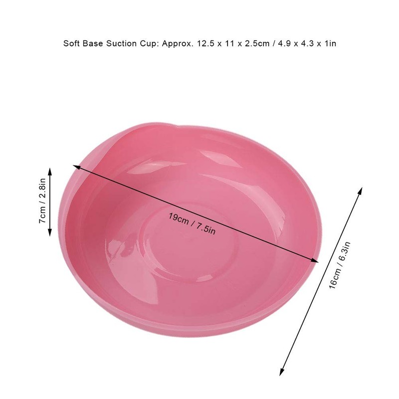 Plate for Adults Elderly Care Spill-Proof Plate with Suction Cup