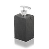 Metaform Soap dispenser for support col. Slate polyresin mod. Syl