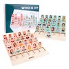 Guessing Game Toy Wooden Parent Child Interactive Logical Thinking Training