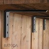 BATODA 12” Countertop Support Brackets for Granite (2 pcs) -