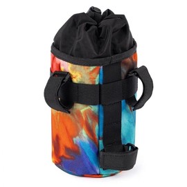 FAIRWEATHER Stem Bag, Nylon Tie Dye Tiedye, Made in Japan, Stem Pouch, Front Pouch, Bicycle Bag, Drink Holder, Waterproof, Handle Bag, Bike Packing Compatible, Compact