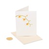 Papyrus Blank Card (Elegant Flowers)
