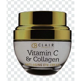 CB Clair Vitamin C & Collagen Anti-Aging Eye Cream, De-puffing Wrinkle 30ml NIB