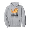 Just a Boy Who Loves Bearded Dragons Lizard Reptile Pullover