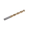 sourcing map Twisted Drill Bit 10.1 mm Titanium Coated (HSS-E)