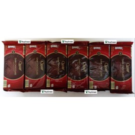 Choceur Dark Chocolate Smooth Dark Chocolate 49% Cocoa 5.29oz 150g (Pack of Six)