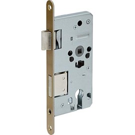 ABUS 61723 ES TGL PZ G R 55 72 Mortice Lock Gold