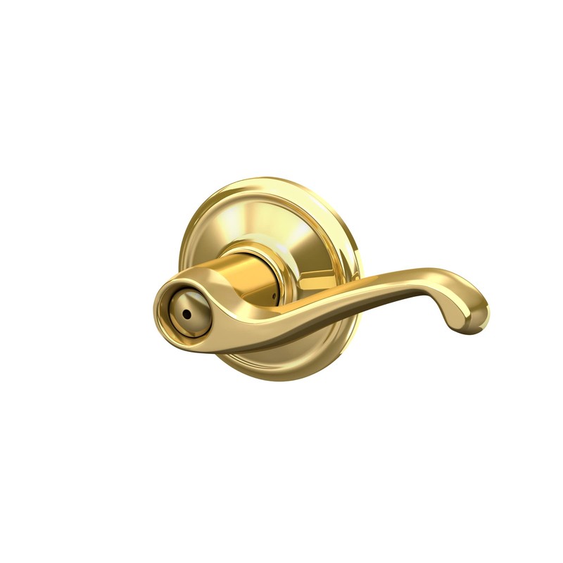Schlage F40 V FLA 605 Flair Door Lever, Bed &