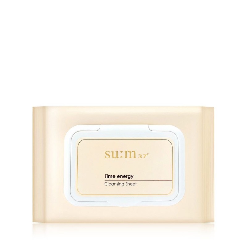 Breath 37 [Sum37 Degrees] Time Energy Organic Cleansing Sheets 50