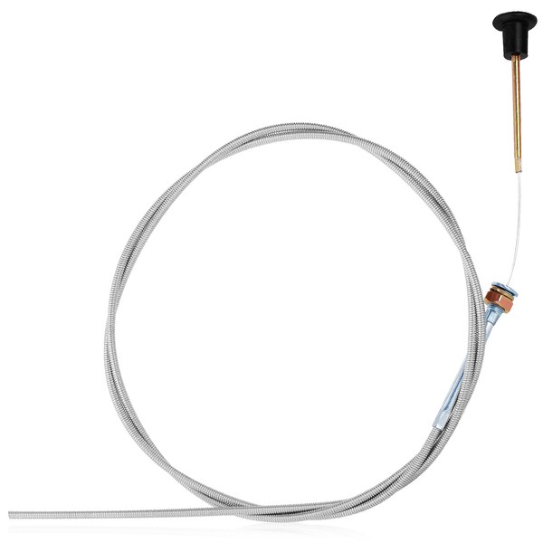 QAZAKY Universal Push Pull Choke Control Cable for Tractor Go