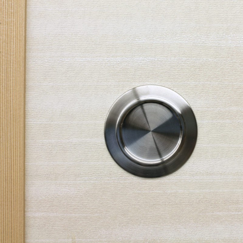 Fusuma Handle Pull 1 Piece, Bottom Dimensions 2.0 inches (50