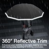 Copulan Windproof Compact Travel Umbrella,Large Strong but Light Portable and