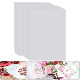 VANANA 50 Sheets A4 Vellum Transfer Paper Tracing Paper Translucent Printable Sketching Overlays Sheet Writing Copying Printing Animation DIY Art Craft for Inkjet Laser Printers (50 Sheets)