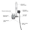 DONGKER CO2 Solenoid Valve, DC 12 V Aquarium CO2 Regulator,