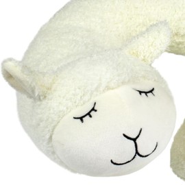 Delindo Lifestyle Sweetie Neck Pillow for Children Aged 3 Years and Up Plush Soft Padded Travel Pillow for Car and Plane