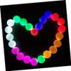 Outanaya 3pcs Balls Led Flash Balls Glow Dark Feature for
