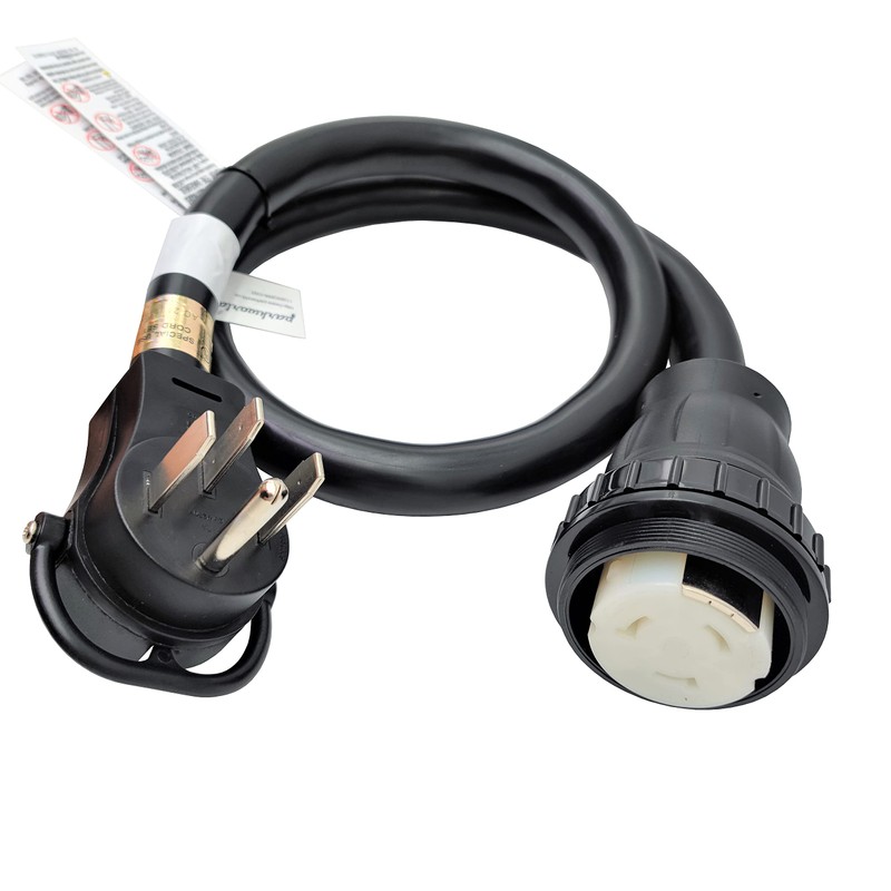Parkworld RV 50A Shore Power Extension Cord Adapter, 50amp Camper