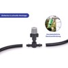 Maximex Garden Watering System - Easy Fit Plastic Black