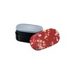 Tatsumiya 830 30248 Cherry Blossom Rabbit Cloth Covered Oval Bento