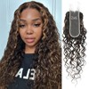 ALHER Highlight Ombre Water Wave 2x6 HD Lace Closure Only,