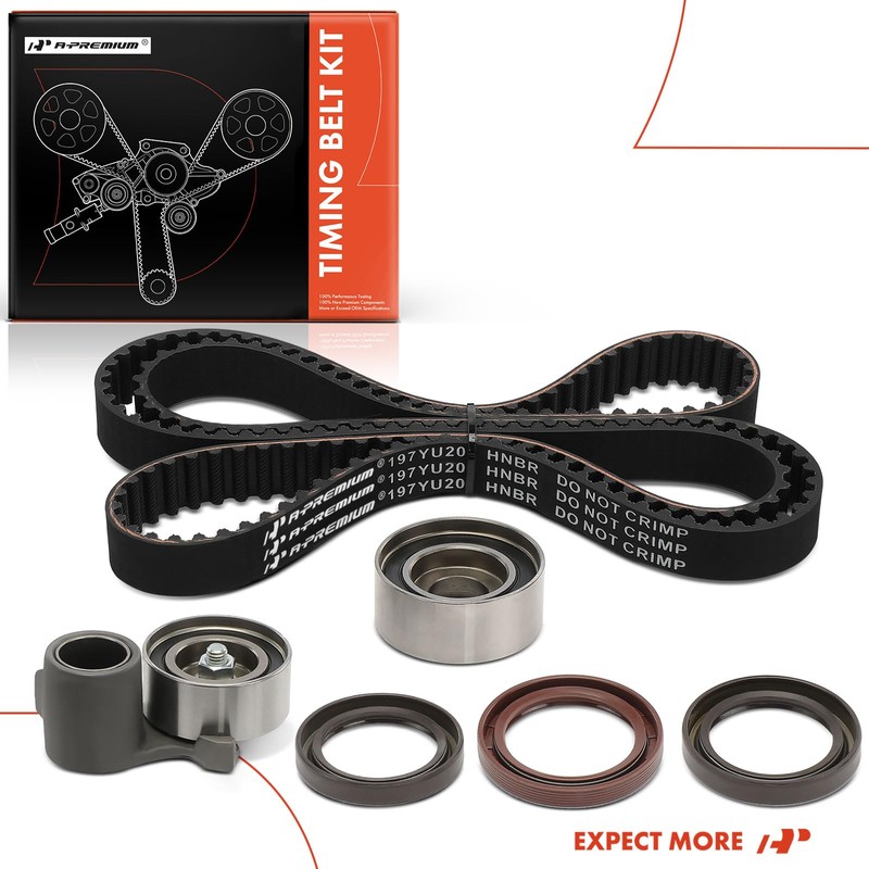 A-Premium Engine Timing Belt Kit Compatible with Honda Pilot 2016-2022,