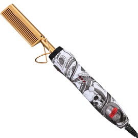 Hot Comb Electric Hair Straightener Comb for Women