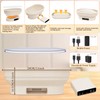 PChero Heating Sourdough Bread Proofing Basket with 6 Temp &
