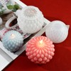 XYQHOAC Drop Ball Candle Molds for Candle Making 3D Ball