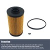 Meyffon Fuel Filter Compatible with Isuzu 4LE2T 4LE2X Engines Replace