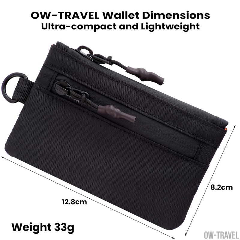 OW-Travel Mens Wallets RFID Card Holder