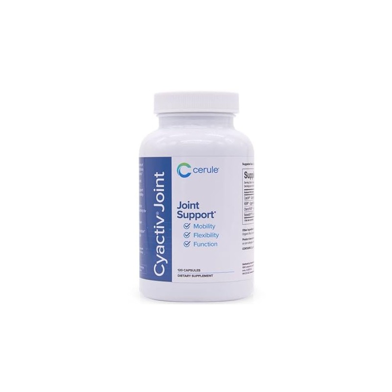 Cerule Cyactiv Spirulina Support Supplement – Natural Joint and Muscle