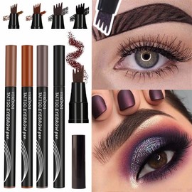 Eyebrow Tint Permanent Eyebrow Eyebrow Color Eyebrow Tattoo Permanent Makeup Eyebrow Eyebrow Pencil Eyebrow Pen (03#Dark Grey)