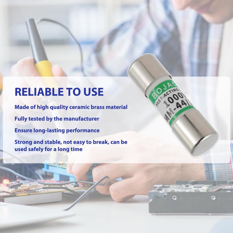 BOJACK Multimeter Fuse DMM-44/100 440MA 1000V Digital Multi-Meter Replacement Fuse