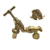 SEIWEI Outdoor Tap 1/2" Standard Garden Hose Connector with Wall