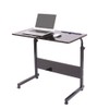 SogesGame Side Table with Wheels, Home Snack Side Table with