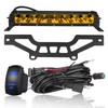 Chelhead Yellow Can Am X3 Light Bar Shock Tower Mount