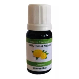 Naturaly Aceite Esencial Limón Comestible 100% Puro Aromaterapia 15ml