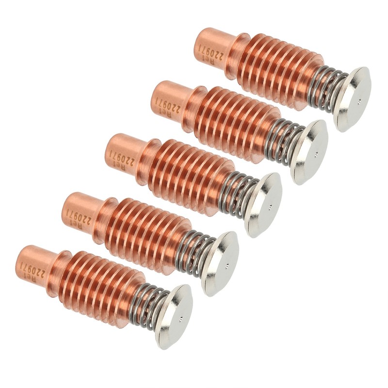 5Pcs Plasma Torch Electrode Copper High Temperature Resistance Accessories 220971