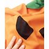Clearstone Cosplay Halloween 2-Way Teru Pumpkin Poncho, Unisex, Orange