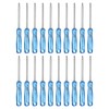 sourcing map 20pcs PH00 Mini Phillips Screwdriver #00 2.6" Length
