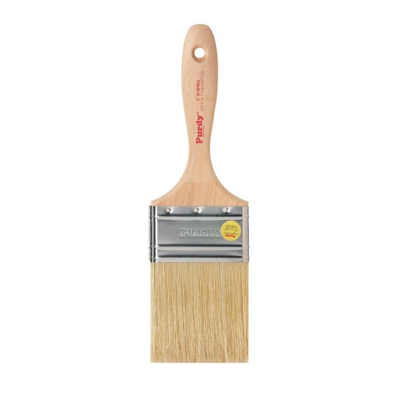 3” Purdy 145380430 Sprig Sash Paint Brush, White China Bristle