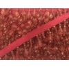 Belagio 5 YARDS RED BEADED FRINGE TRIM ON A .375"