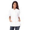 Chef Works Women's Roxby Chef Coat, White, XX-Large