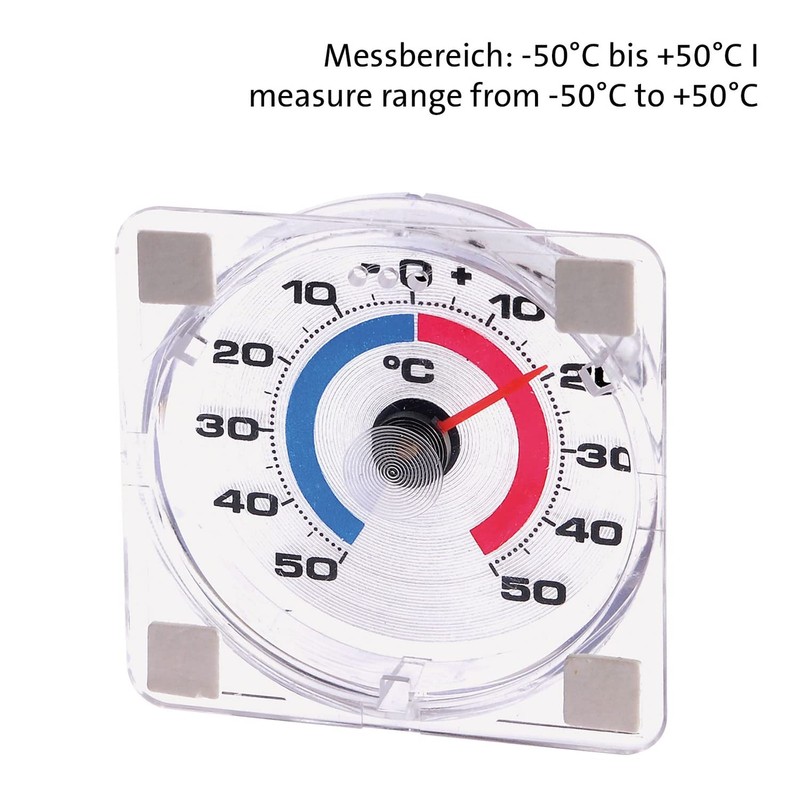 Westmark 2 Window Thermometers, Measuring Range from -50 °C to